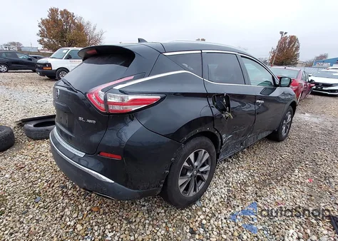 2018 Nissan Murano Sl z USA, uszkodzony, nr VIN 5N1AZ2MH2JN102812